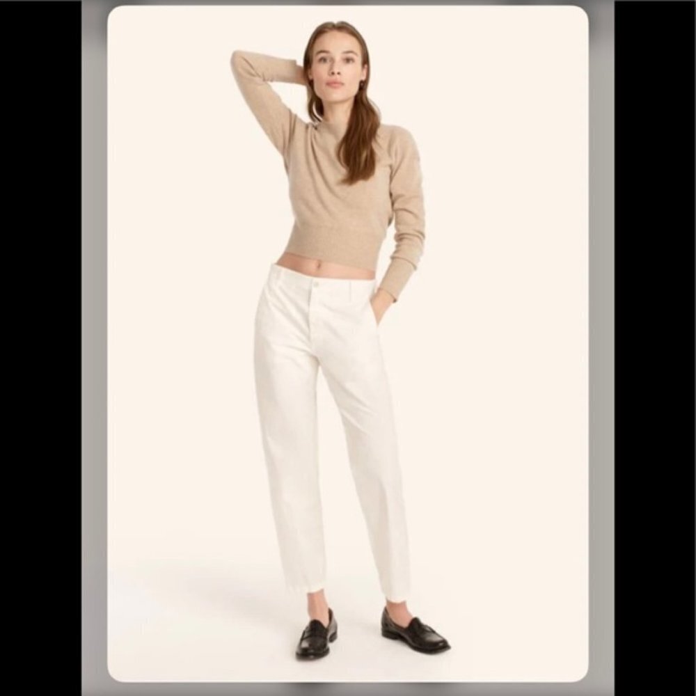 J. CREW| Sunwashed Slim Raw Hem Chino Pants